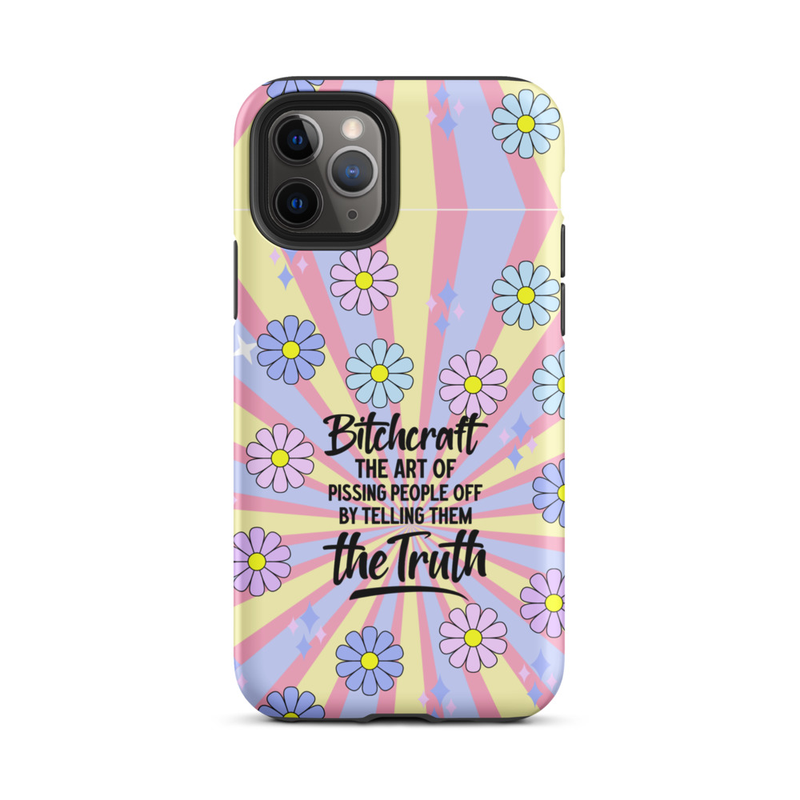 Colorful Floral Quote Tough Case for iPhone®