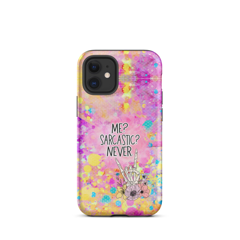 Sarcastic Quote Tough Case for iPhone®