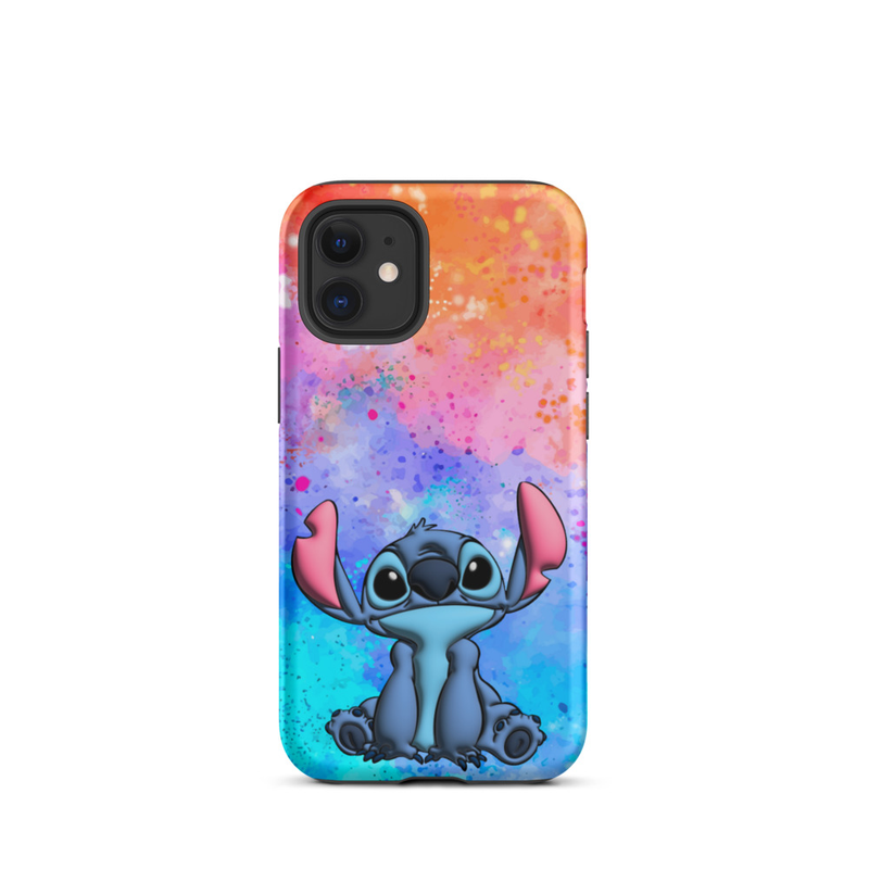 Colorful Stitch Character Tough Case for iPhone®
