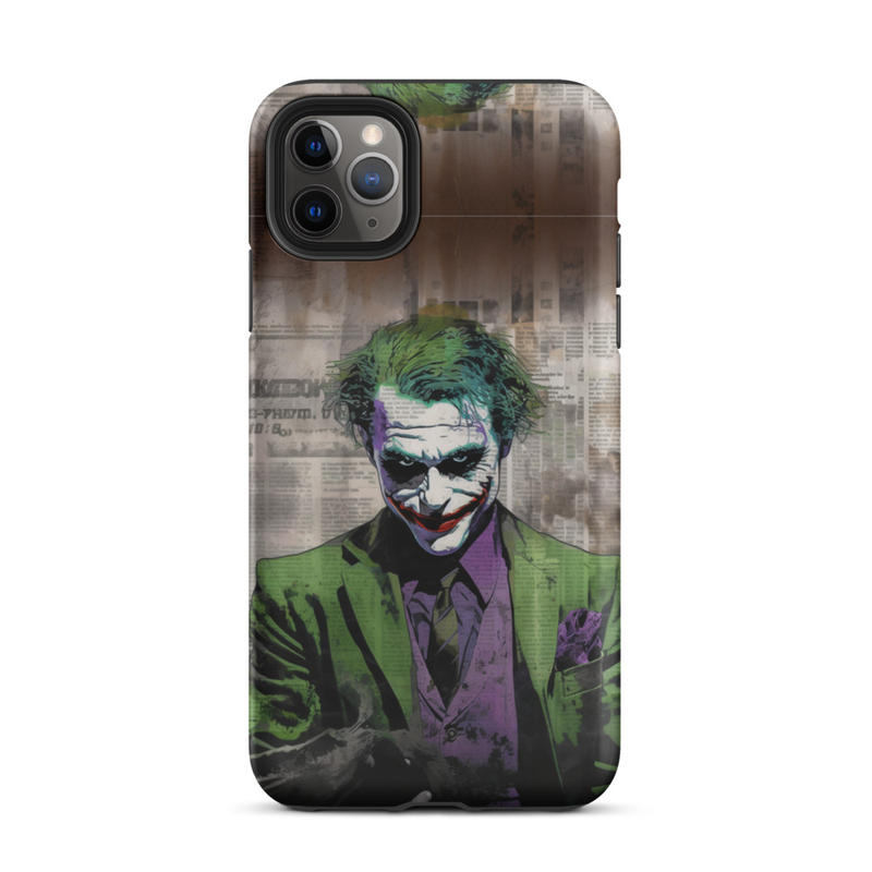 Artistic Joker Inspired Tough Case for iPhone®