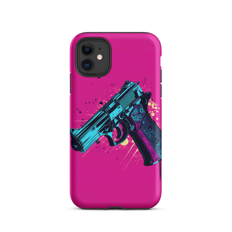 Vibrant Gun Art Tough Case for iPhone®
