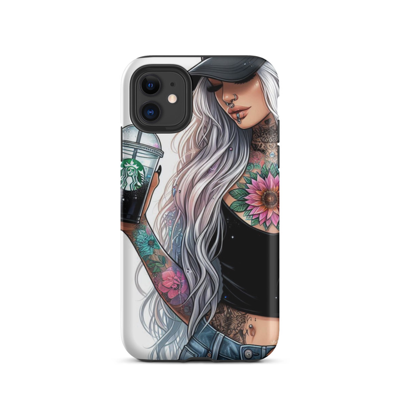 Tattooed Girl Tough Case for iPhone®