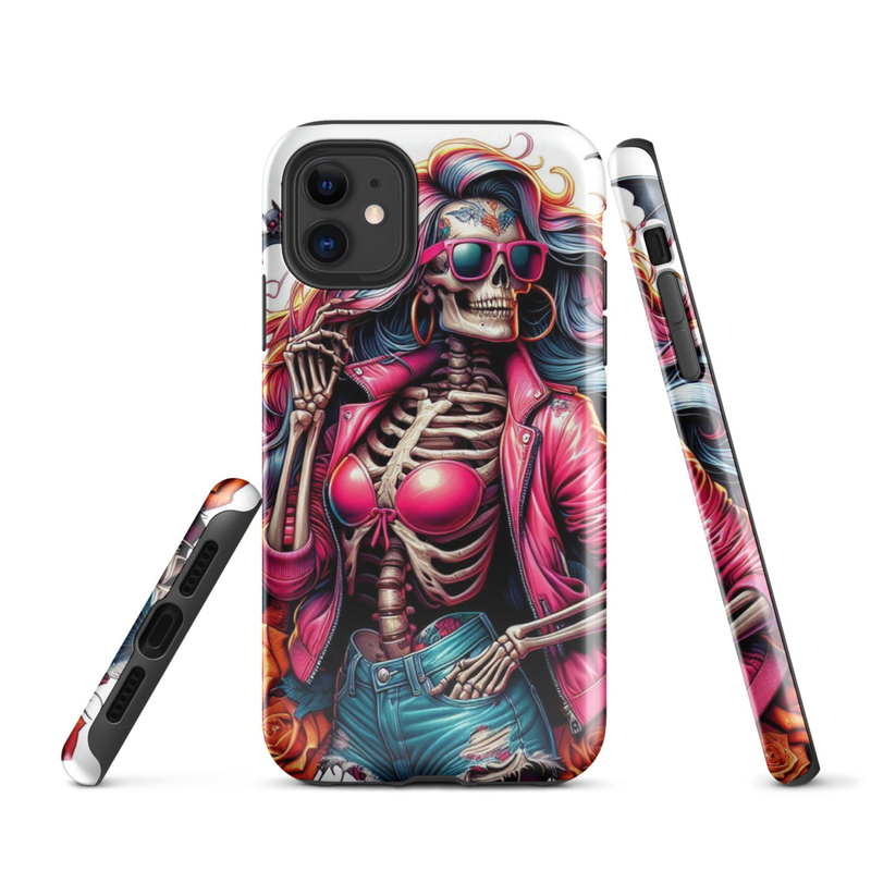 Skeleton Fashion Art Tough Case for iPhone®