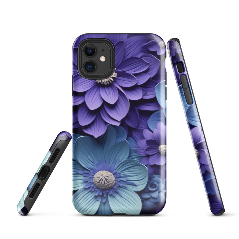 Floral Pattern Tough Case for iPhone®