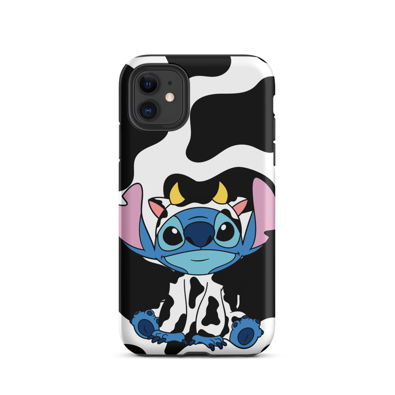 Cow Print Cartoon Character Tough Case for iPhone®