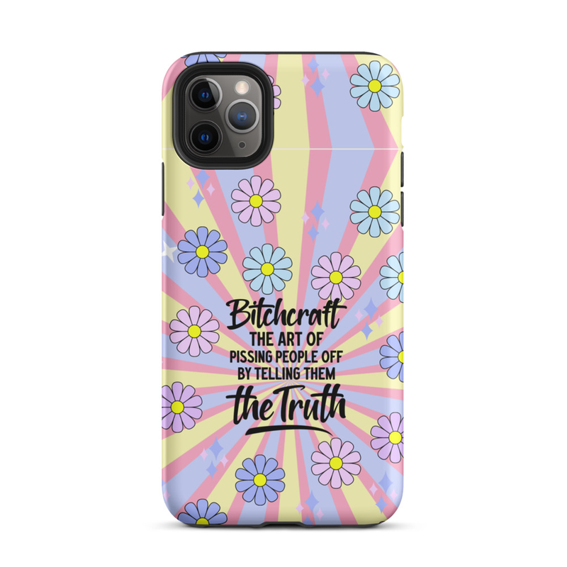 Colorful Floral Quote Tough Case for iPhone®