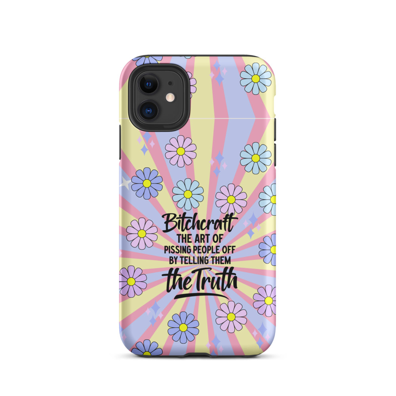 Colorful Floral Quote Tough Case for iPhone®