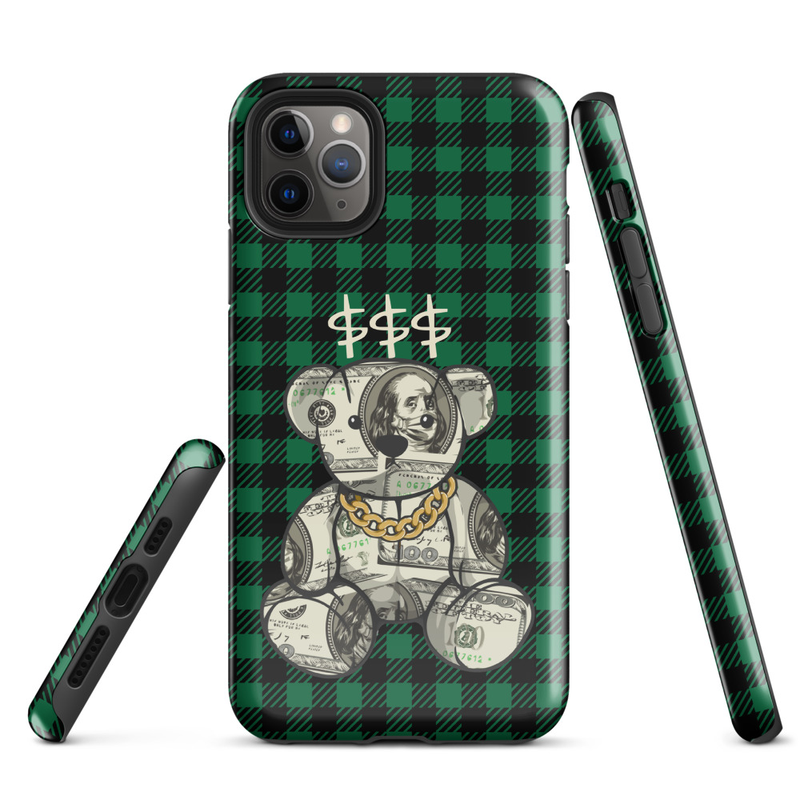 Luxury Bear Pattern Tough Case for iPhone®