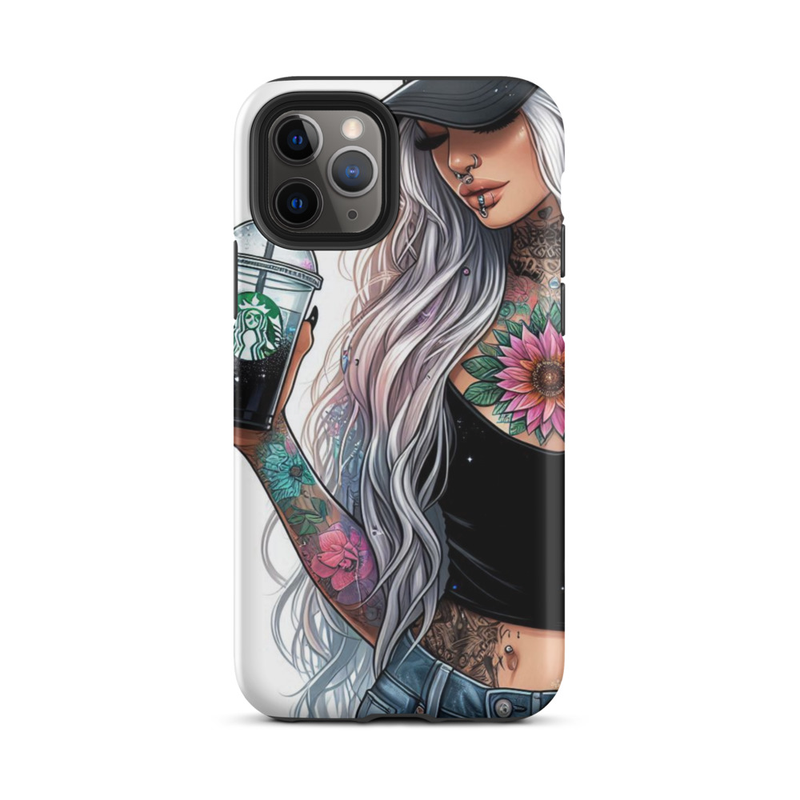 Tattooed Girl Tough Case for iPhone®