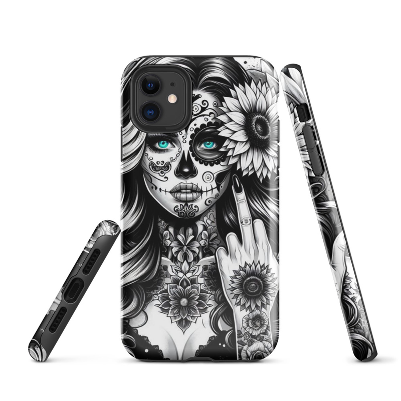 Floral Tattoo Art Tough Case for iPhone®