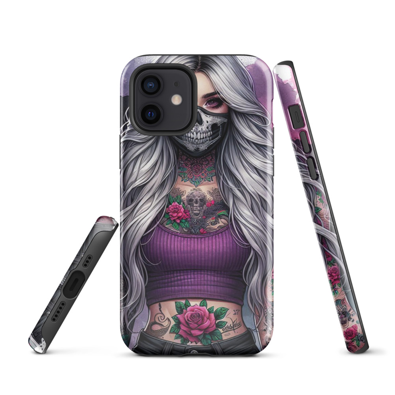 Tattooed Woman Art Tough Case for iPhone®