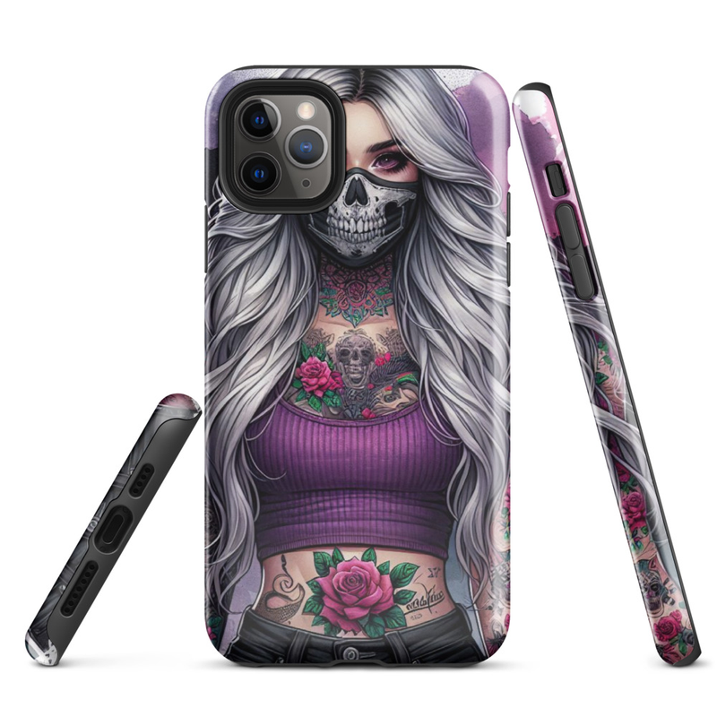 Tattooed Woman Art Tough Case for iPhone®