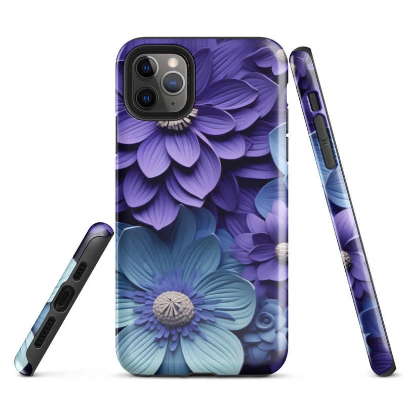 Floral Pattern Tough Case for iPhone®