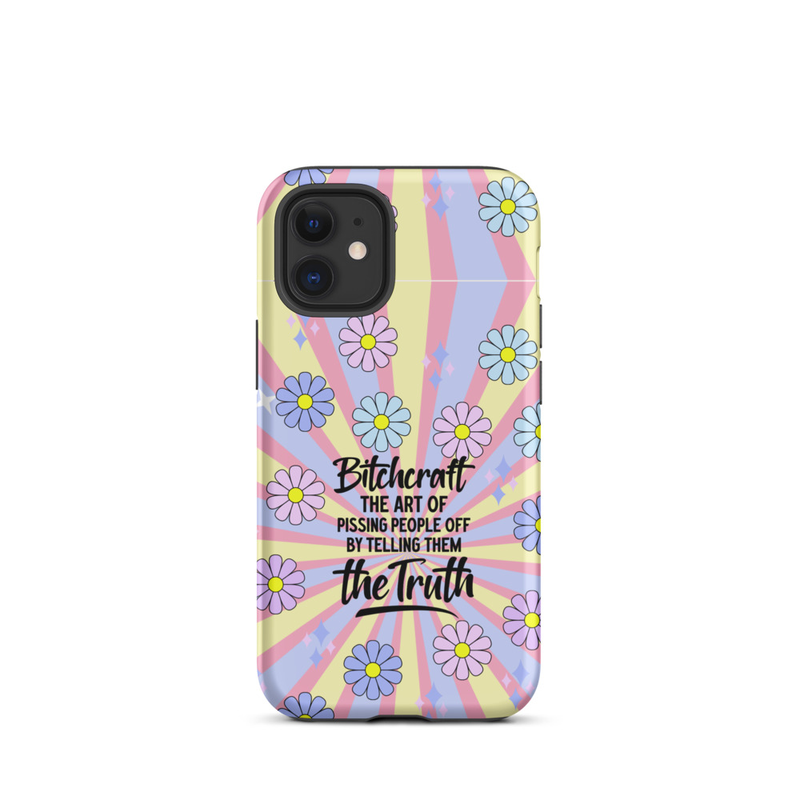 Colorful Floral Quote Tough Case for iPhone®
