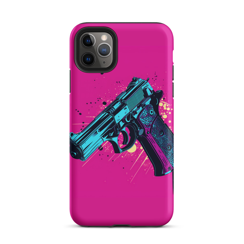 Vibrant Gun Art Tough Case for iPhone®