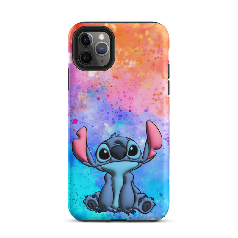 Colorful Stitch Character Tough Case for iPhone®