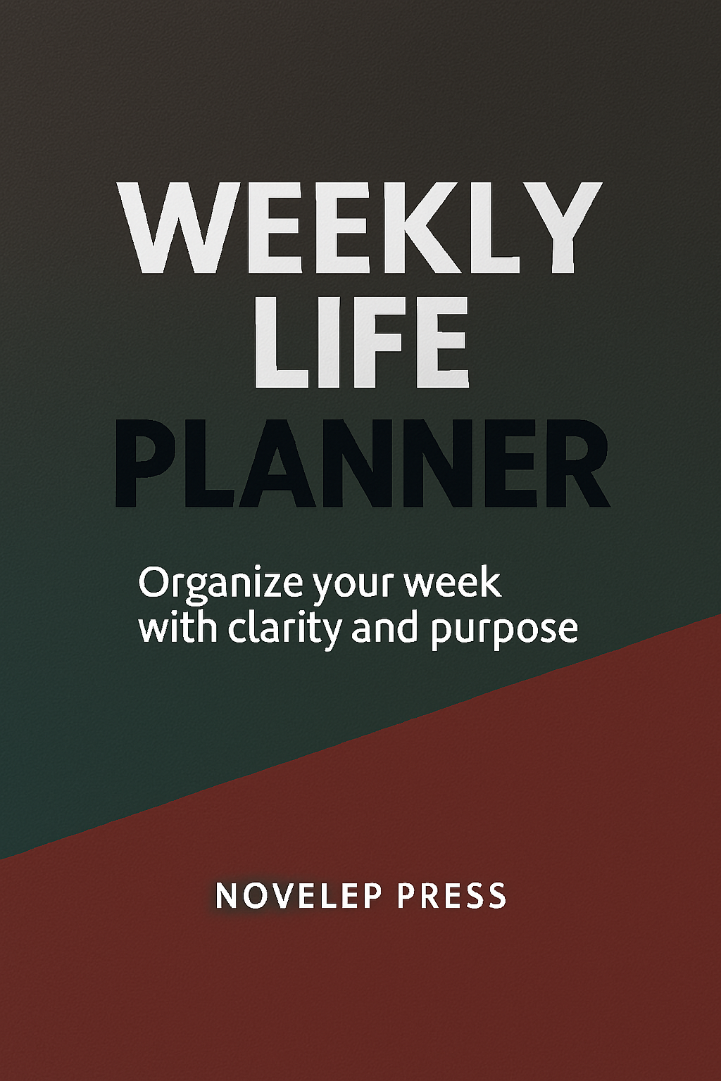 Weekly Life Planner 