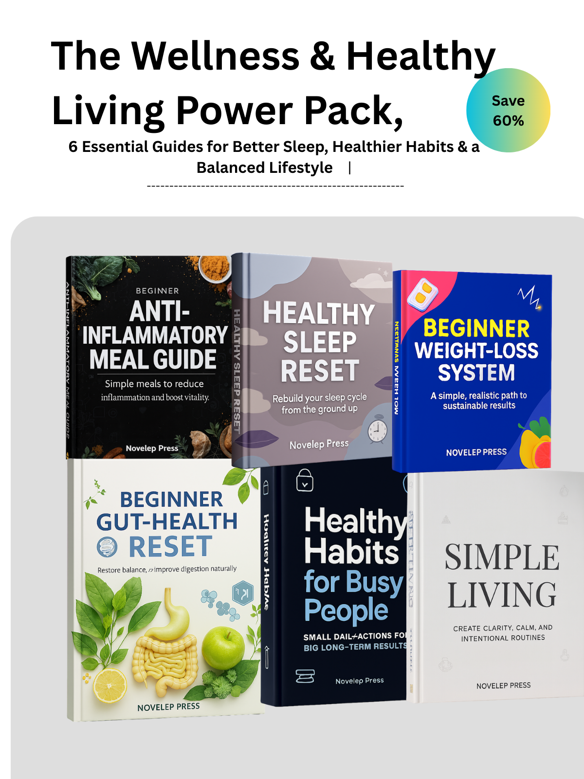 THE WELLNESS & HEALTHY LIVING POWER PACK