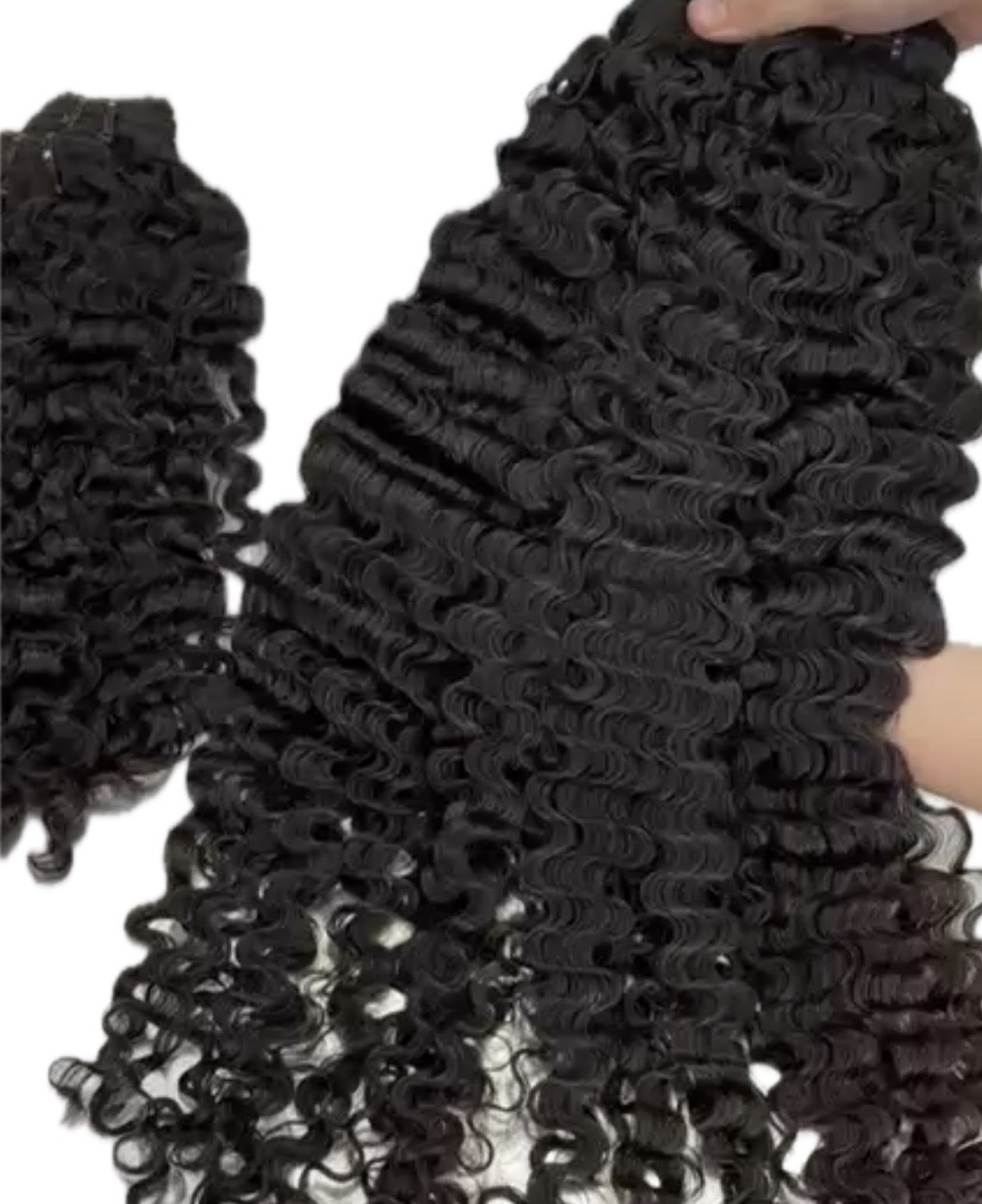 Raw Bundles Burmese Curly DD « Flip over look »