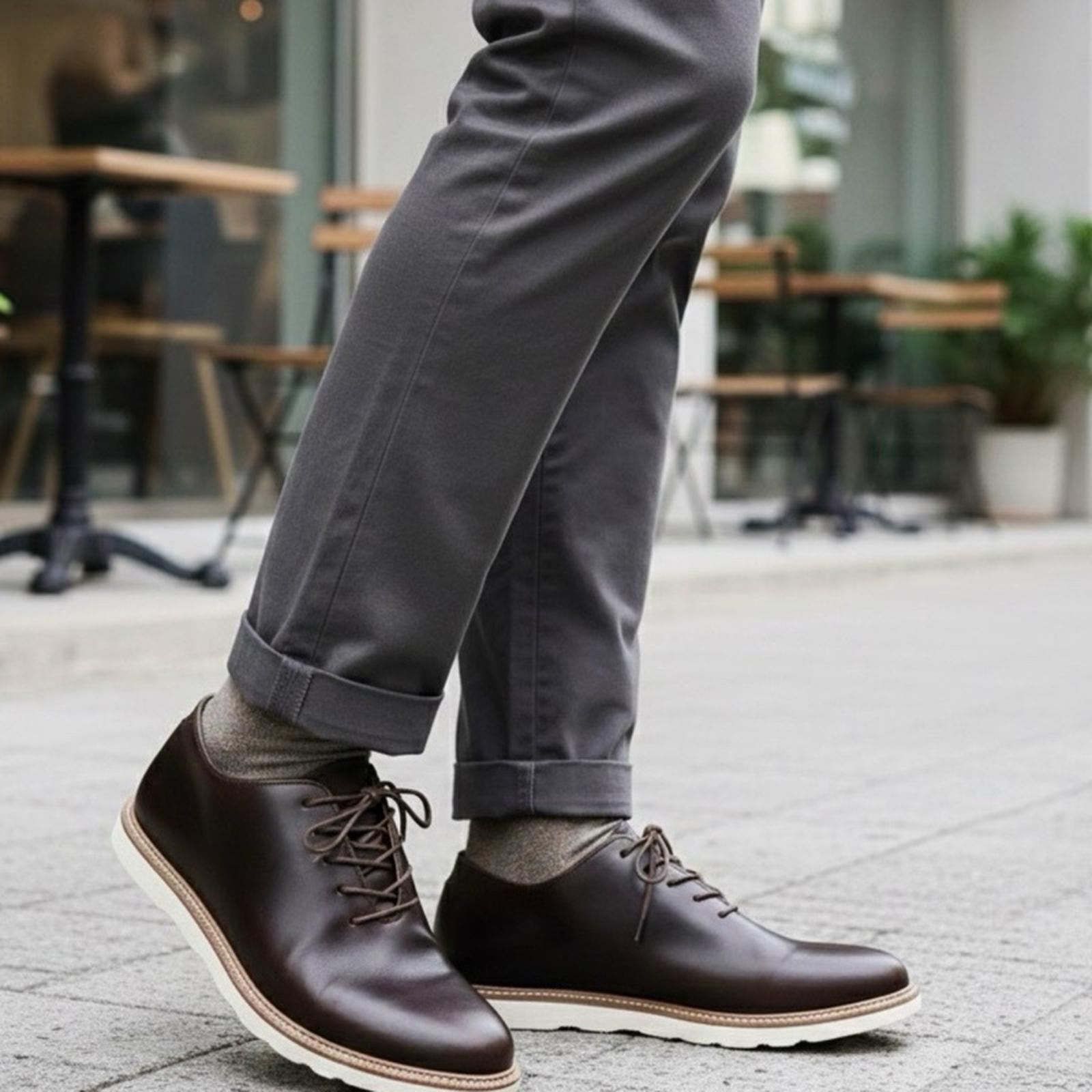 Larantuka Sepatu Derby Kulit dari Bajalan