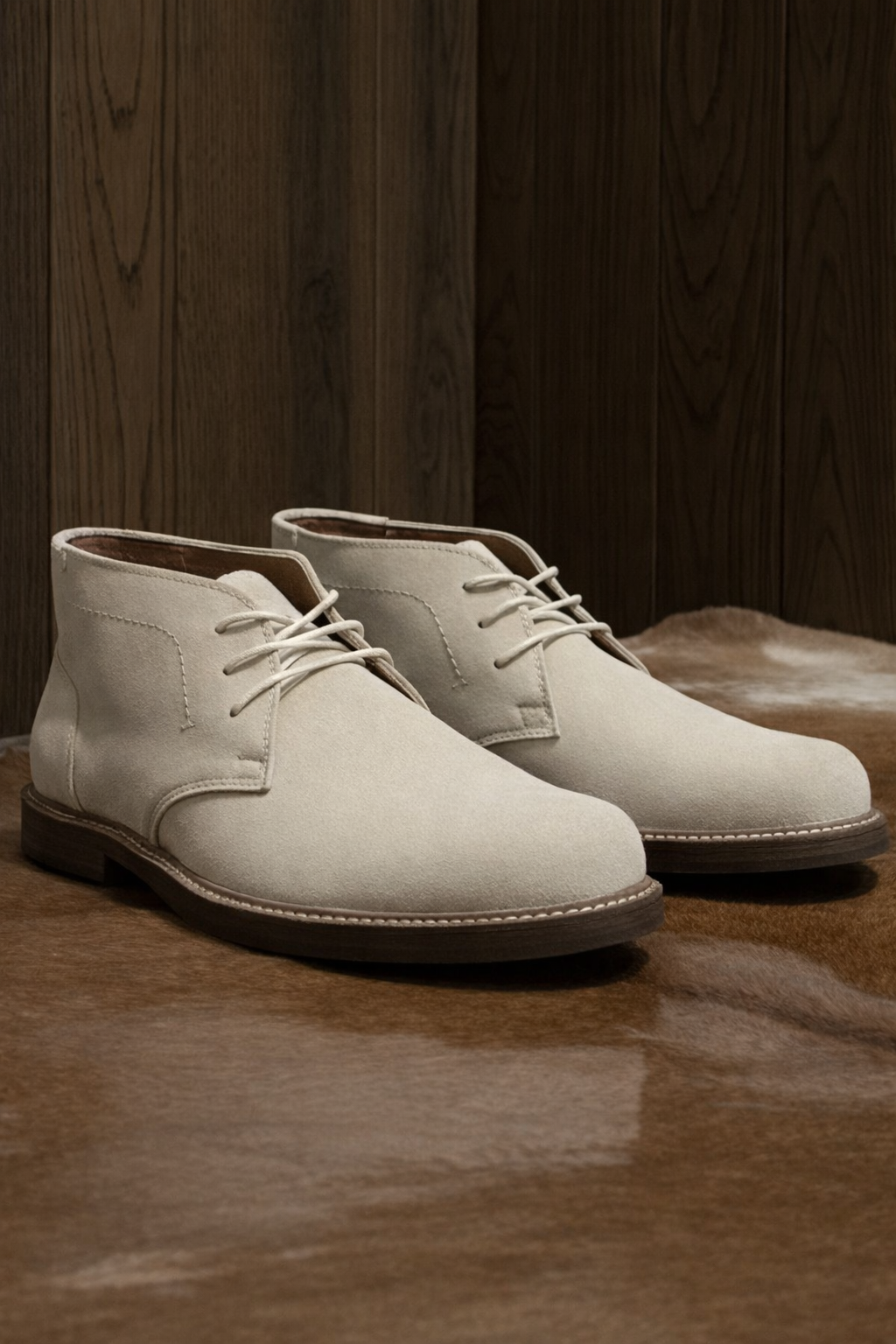 Ruteng sepatu Suede Chukka dari bajalan