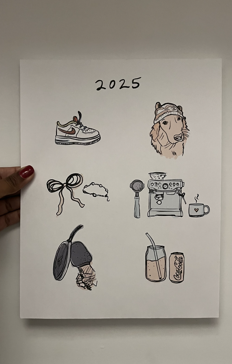 Hand Drawn Custom 8x10 Illustration Design