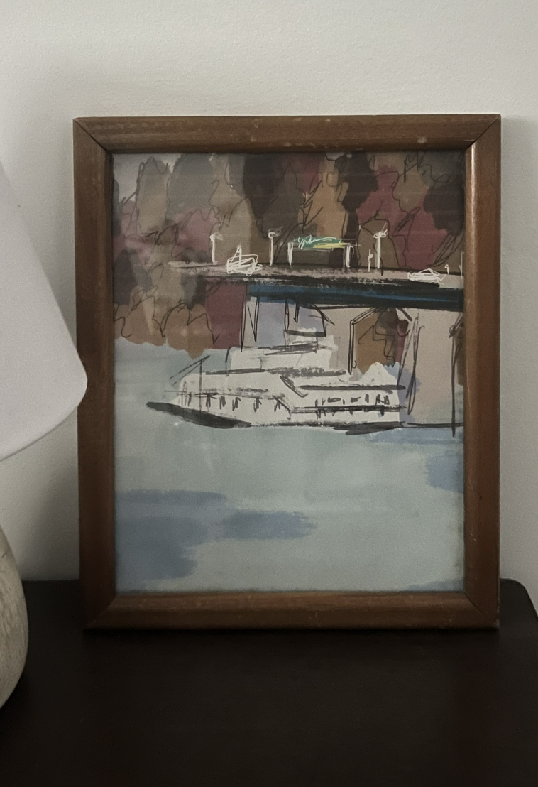 River Cruise ~ Art Print