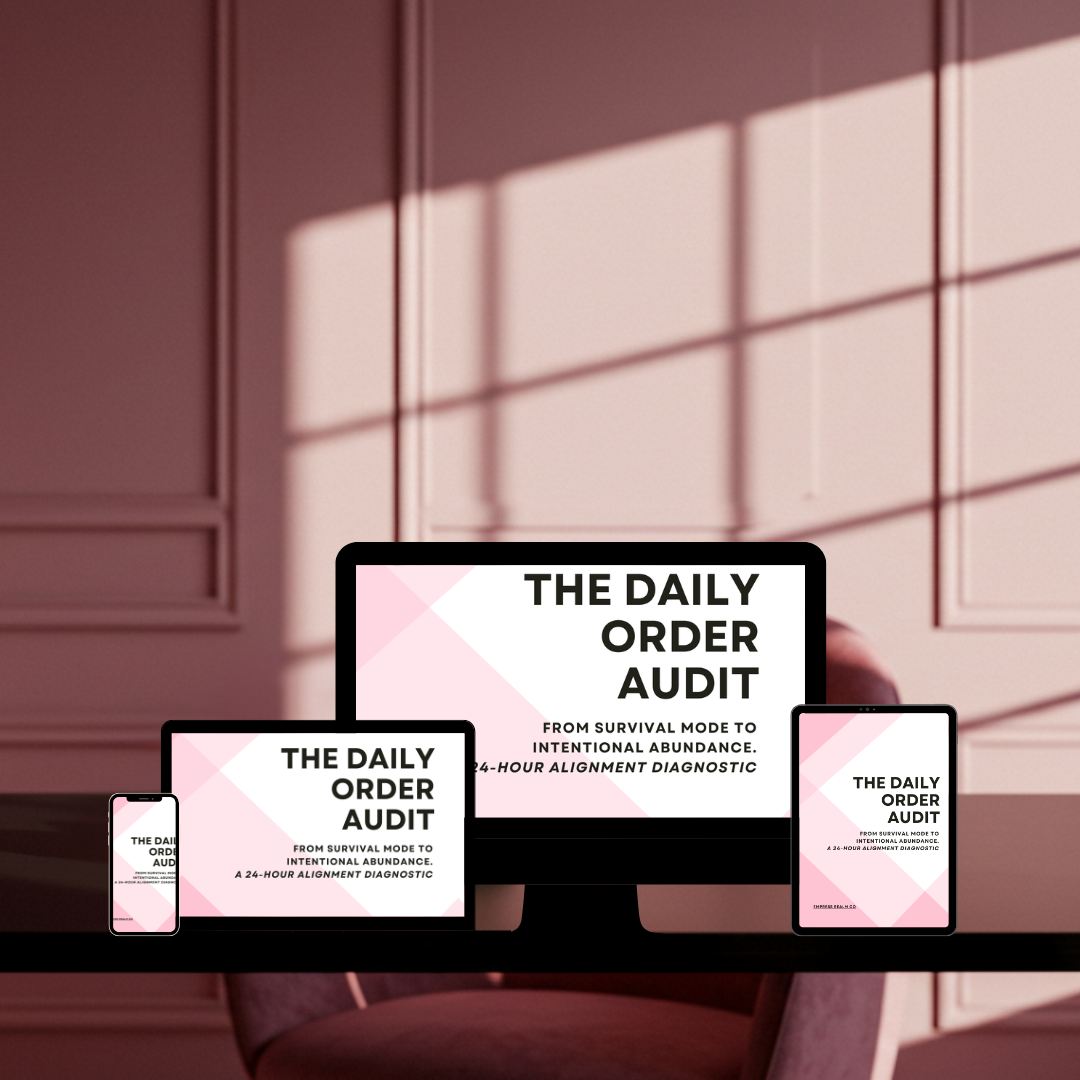 THE DAILY ORDER AUDIT