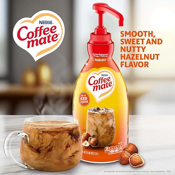 Coffee mate Hazelnut Liquid Coffee Creamer