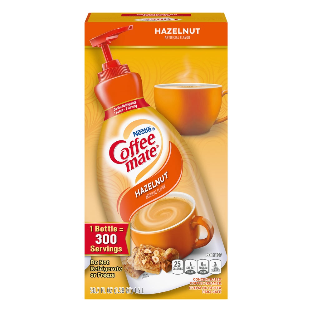 Coffee mate Hazelnut Liquid Coffee Creamer