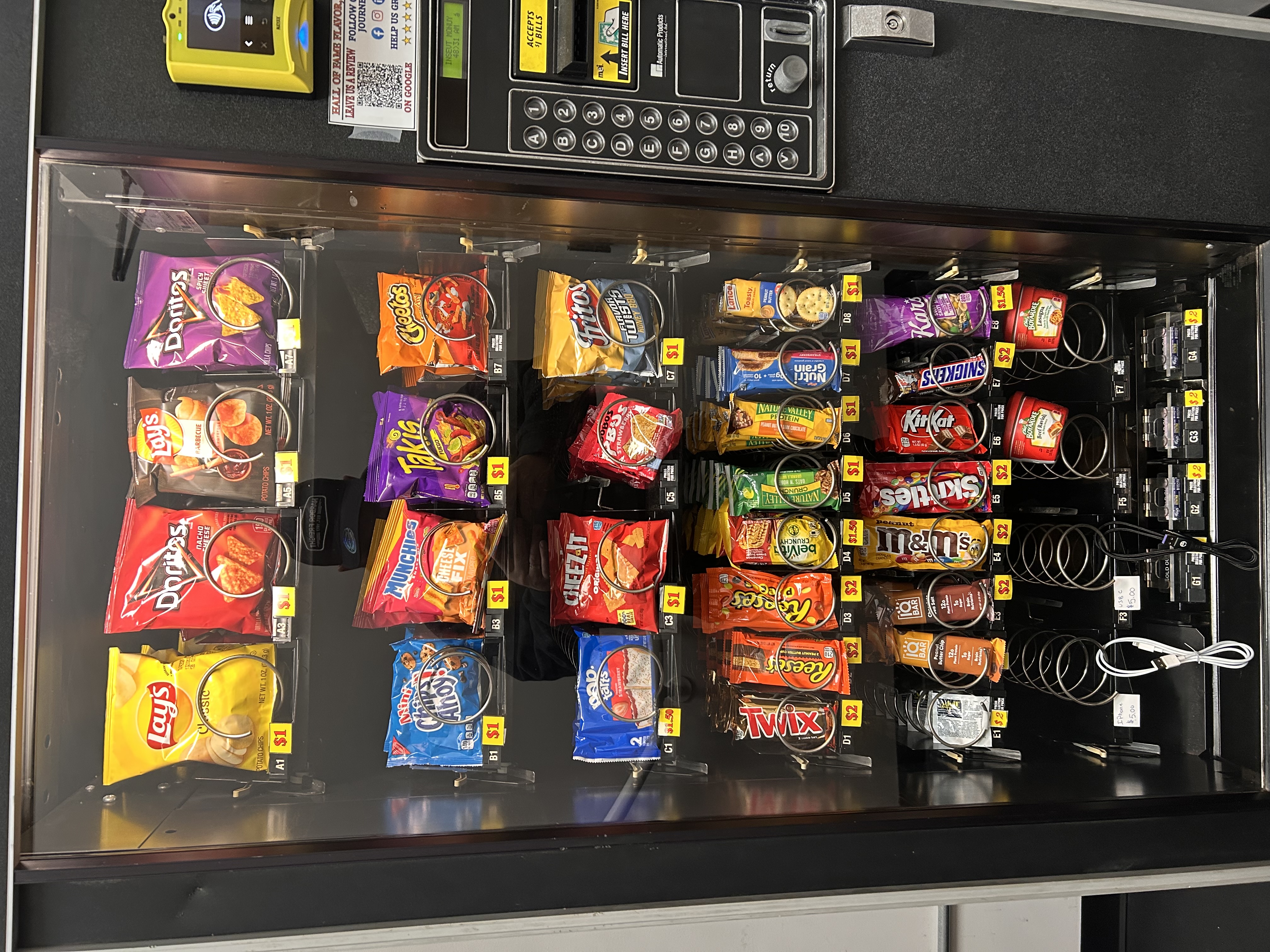 Snack Machine Options