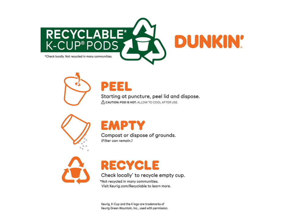 Dunkin' Original Blend Coffee K-Cup Pods