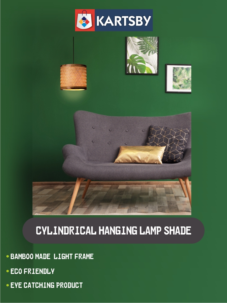 Cylindrical Hanging Lamp Shade