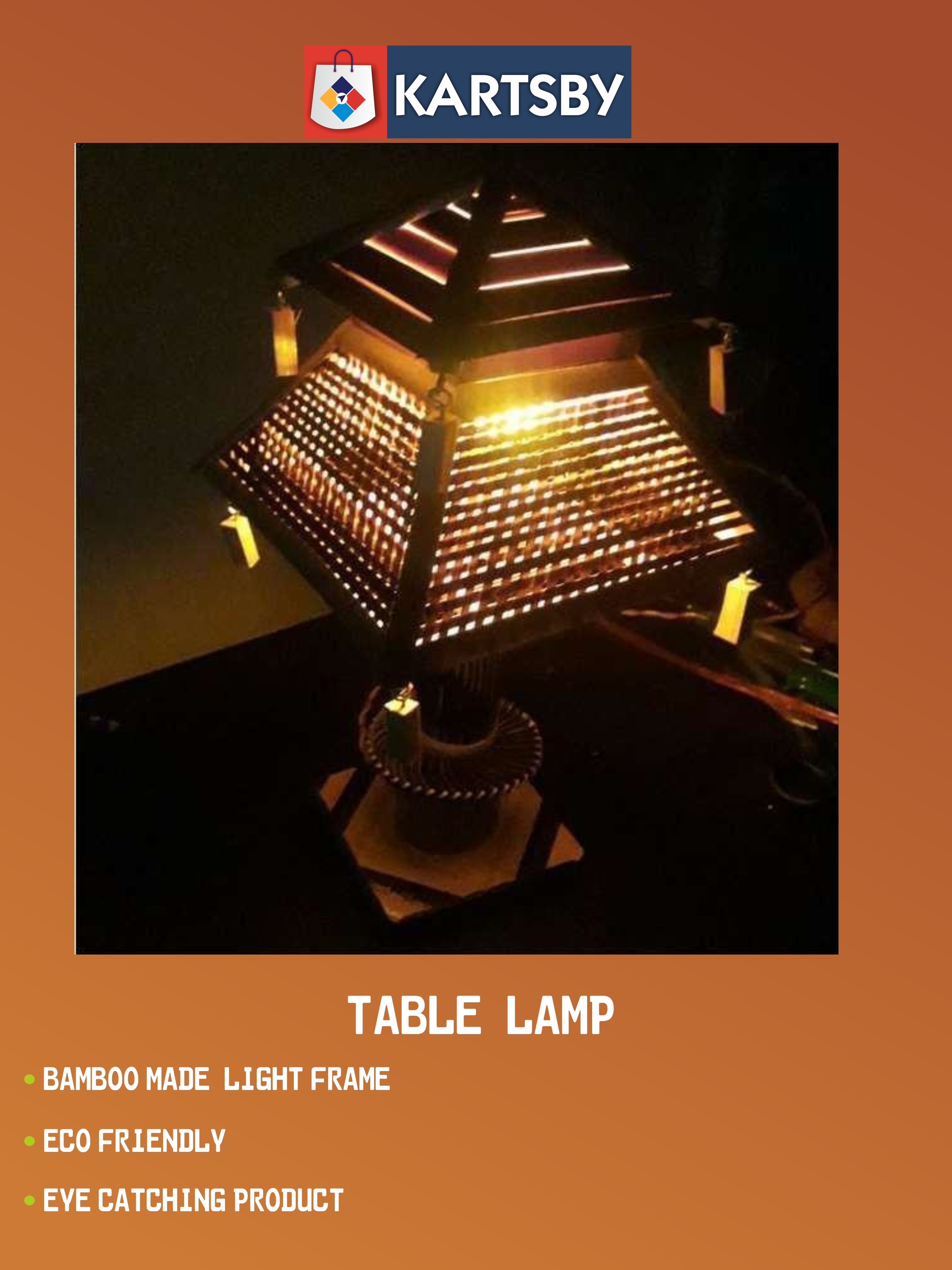Bamboo Table Lamp
