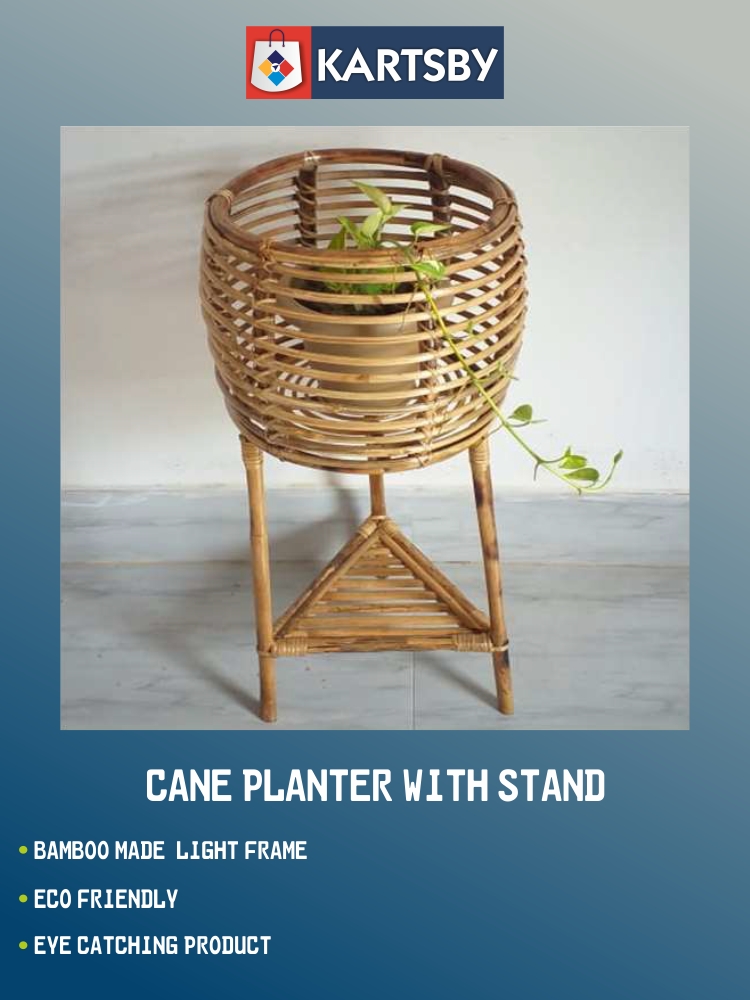 Cane Planter with Stand