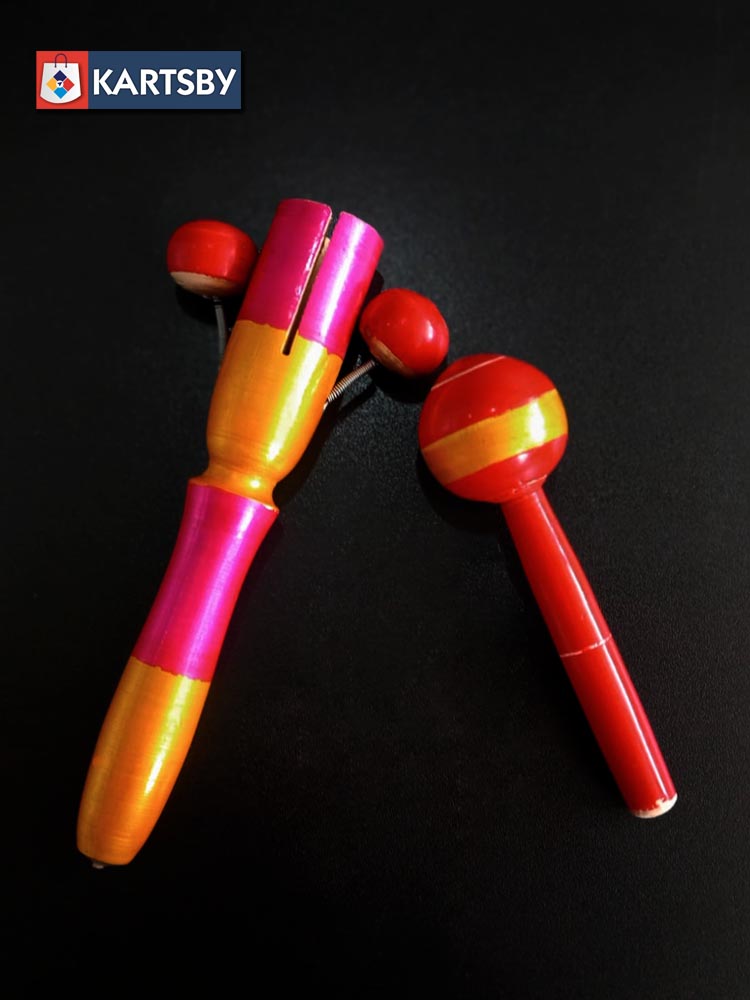 Wooden Rattle Toy Set