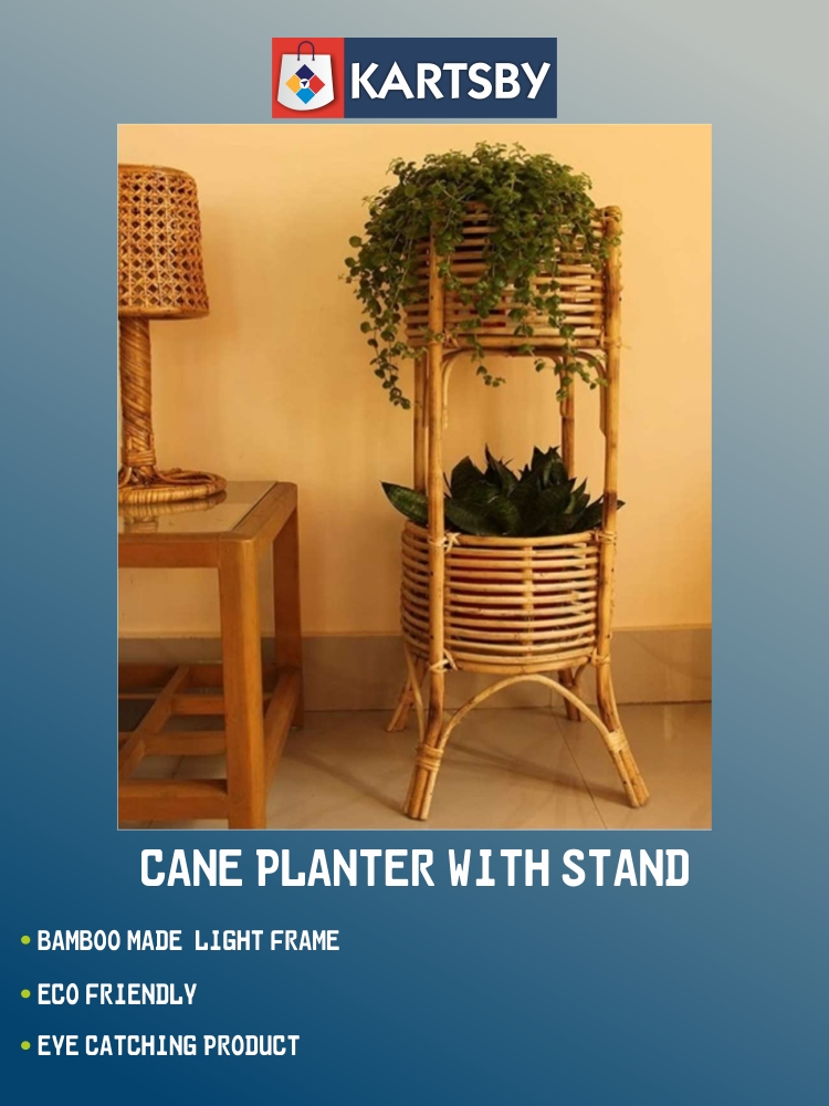 Cane Planter with Stand
