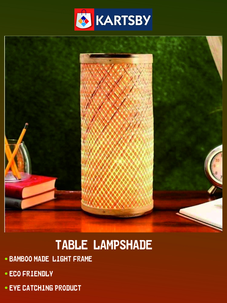 Bamboo Table Lampshade