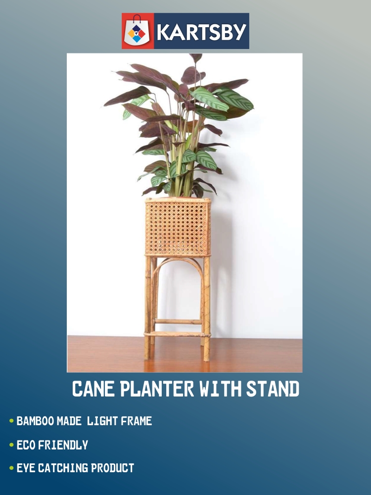 Cane Planter with Stand