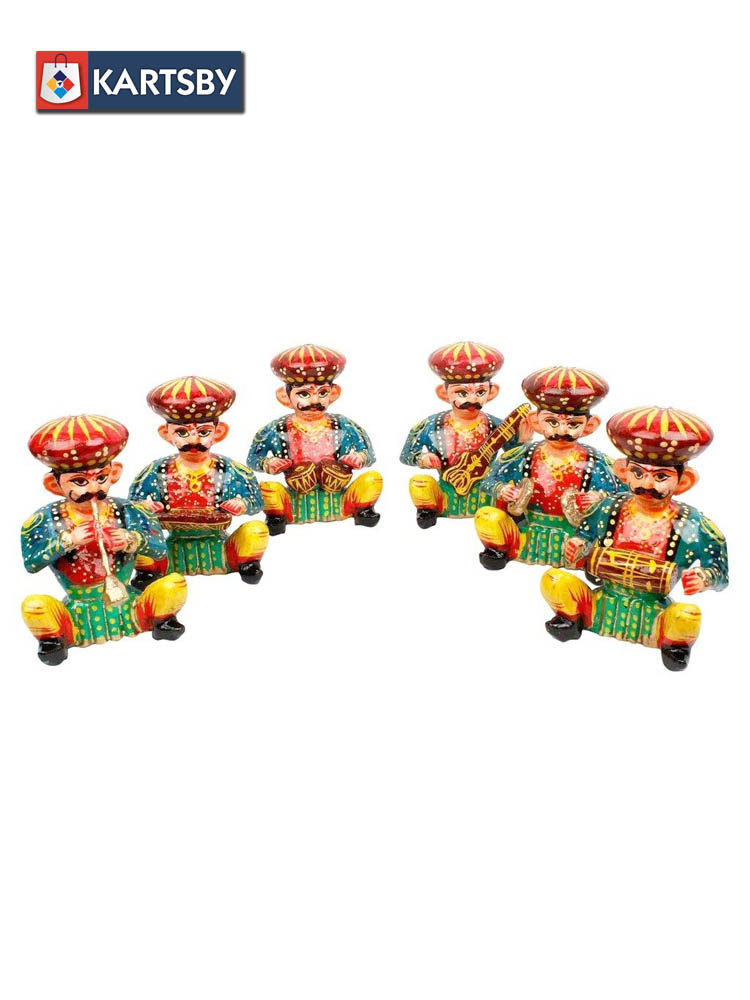 Rajasthani Musician Figurine Set