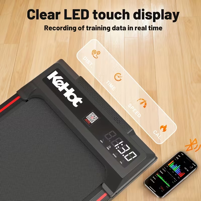 Bėgimo takelis namams su tyliu varikliu ir 12 programų