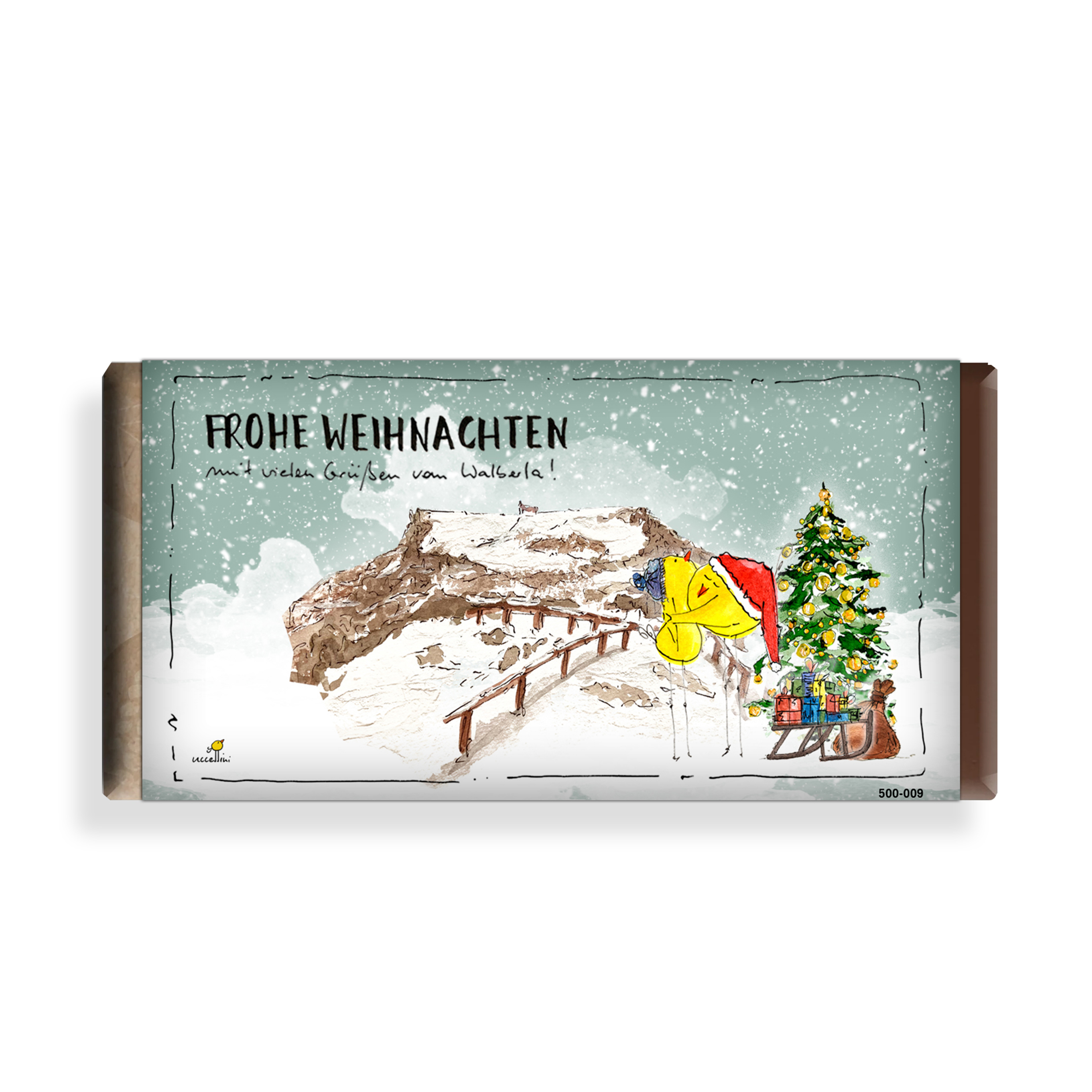 Weihnachtliche Schokolade
