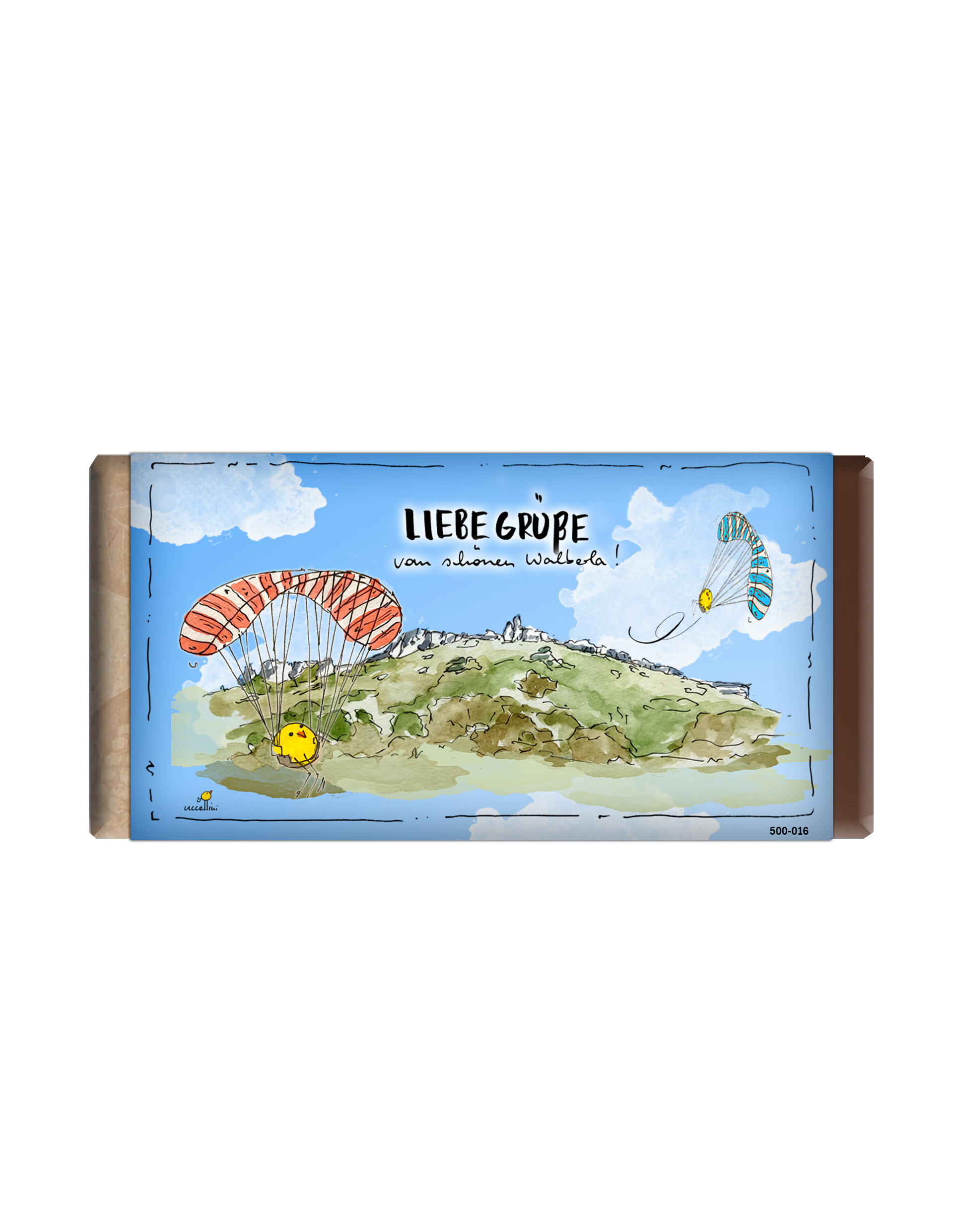 Schokolade 'Liebe Grüße vom schönen Walberla'