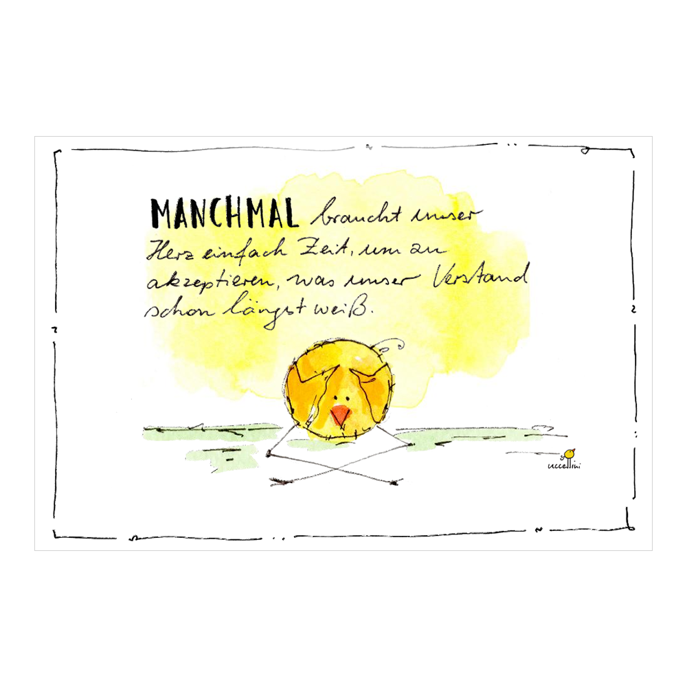 Motivationskarte mit Zitat