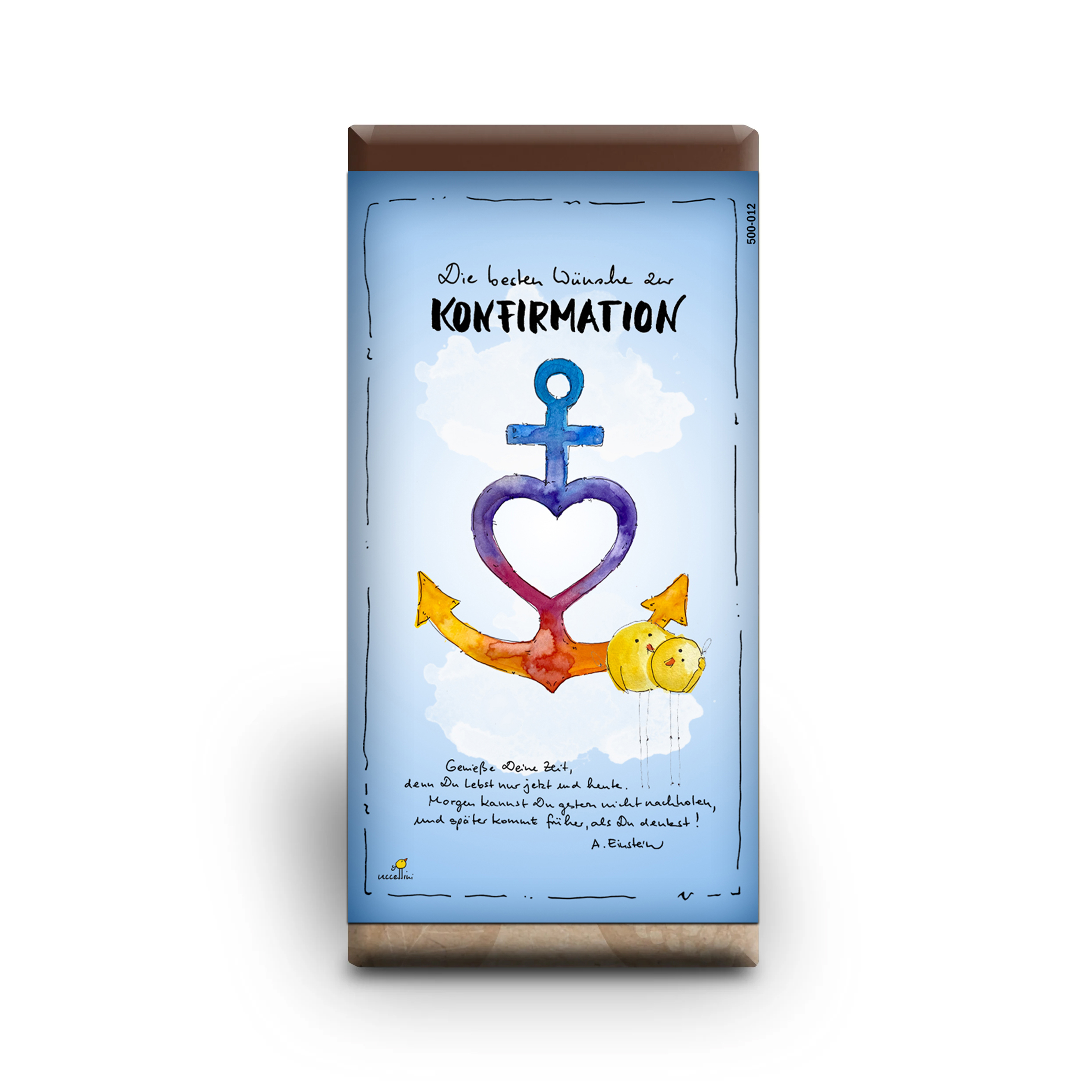 Schokoladentafel zur Konfirmation