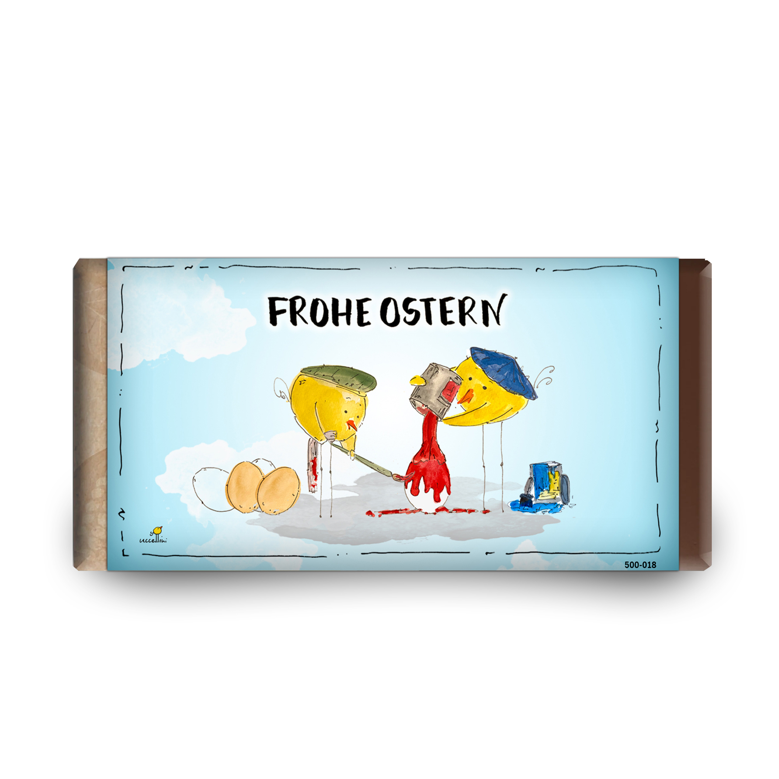 Schokoladentafel Frohe Ostern
