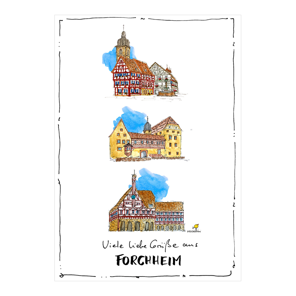 Forchheim Postkarte