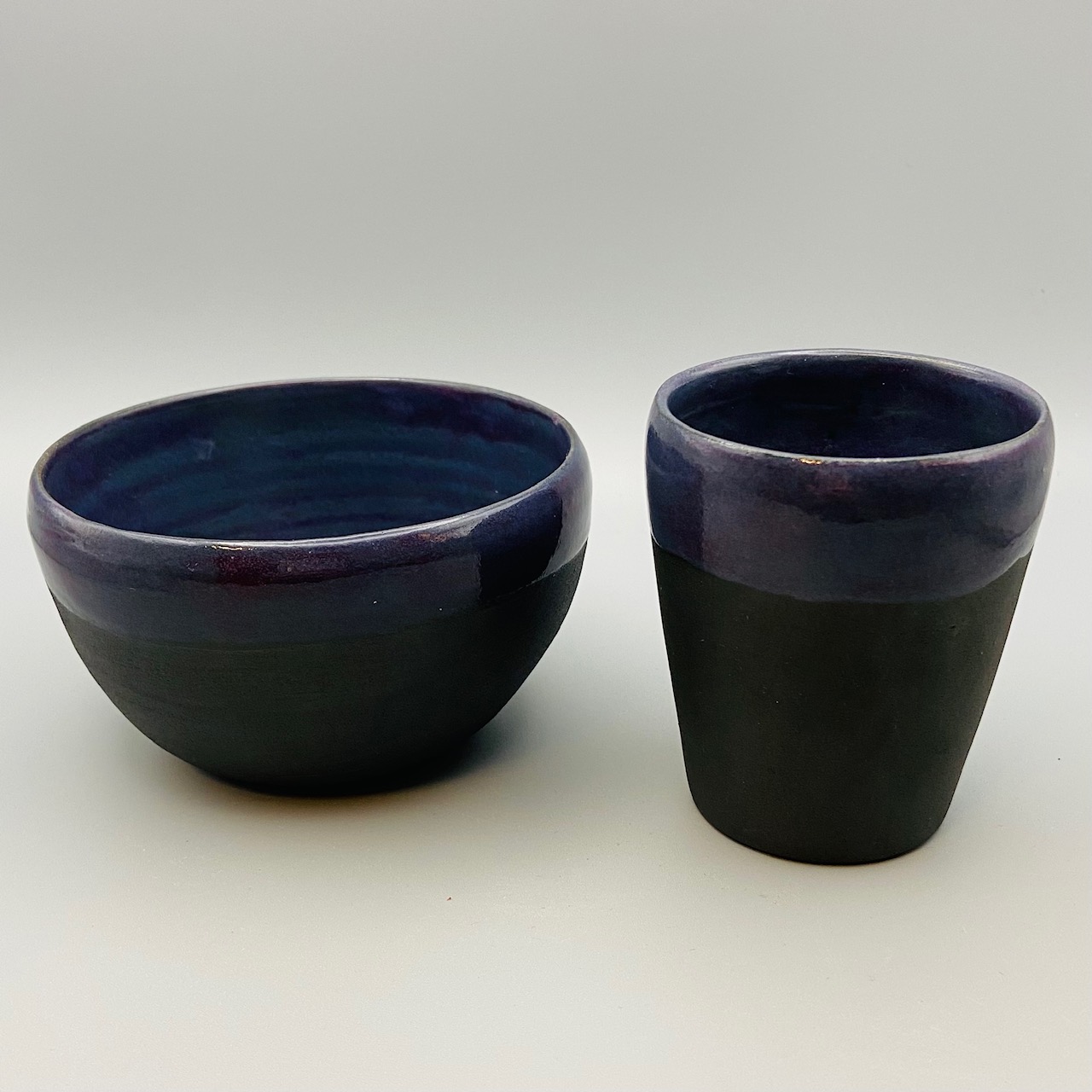 Keramik Schale und Becher