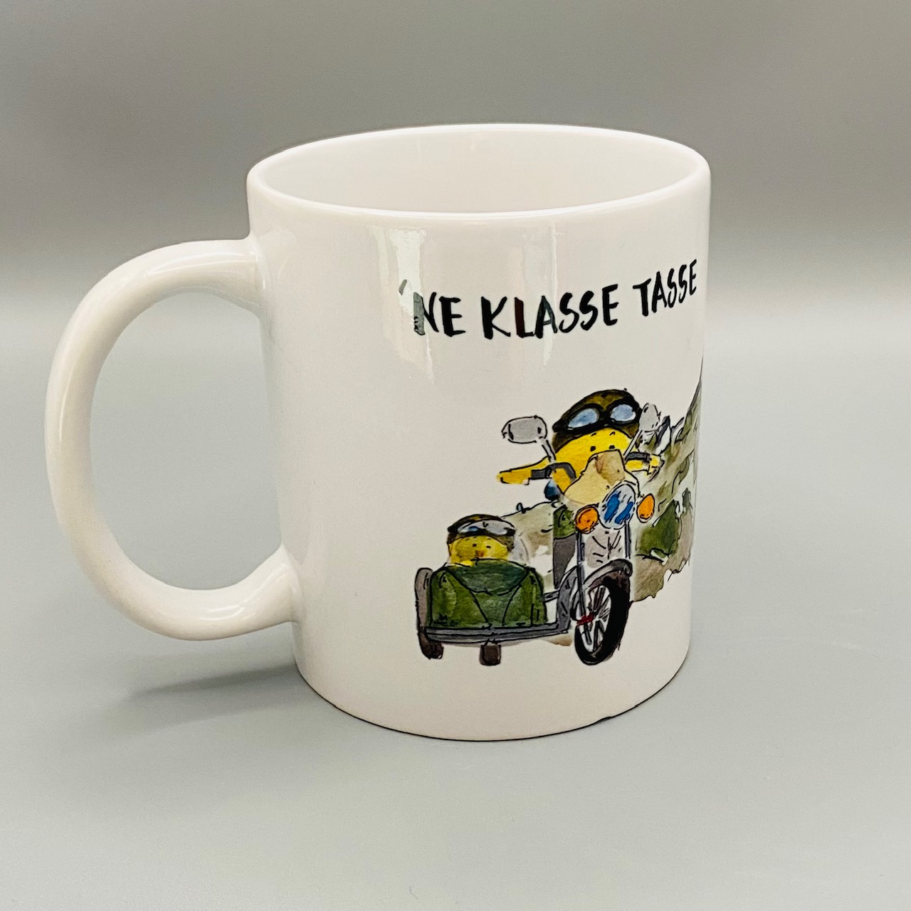 "Ne klasse Tasse" mit dem Motiv Walberla