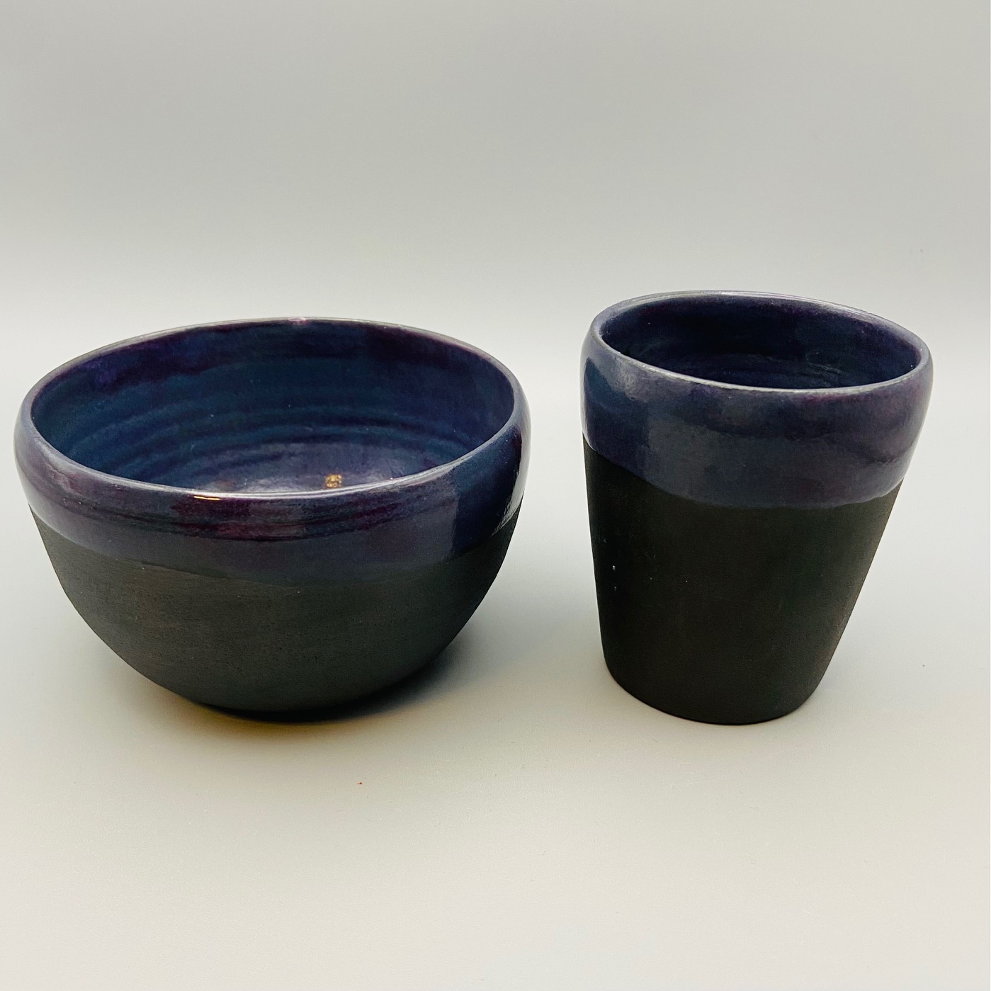 Keramik Schale und Becher